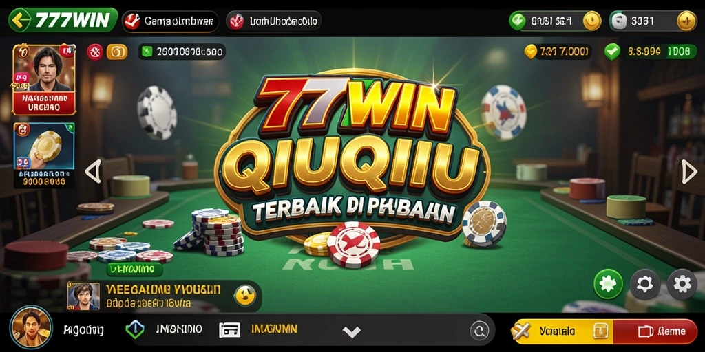 Screenshot gameplay QiuQiu 777WIN yang menarik.
