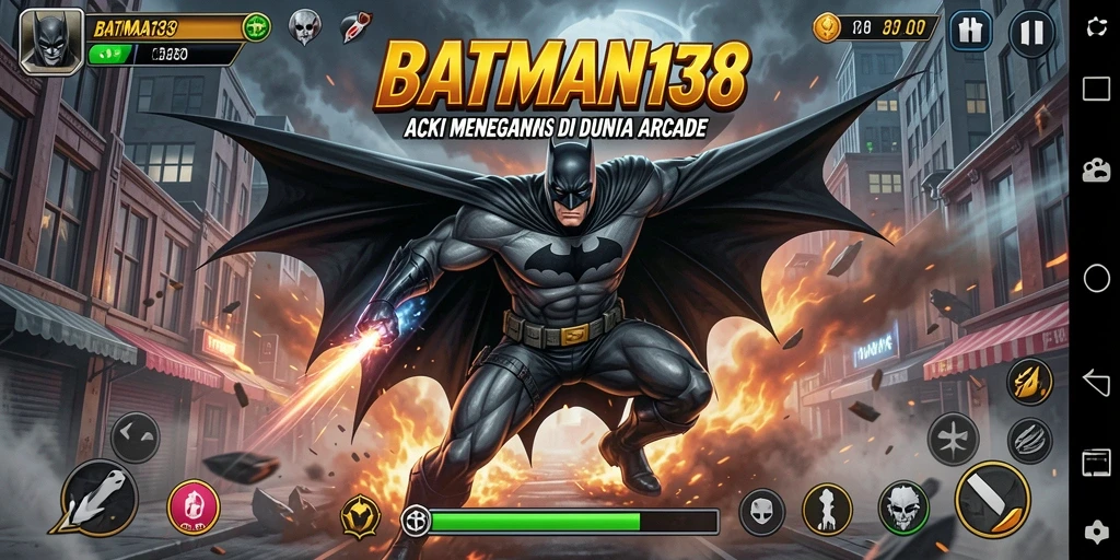 Screenshot gameplay menegangkan dari BATMAN138 dengan grafis yang memukau.