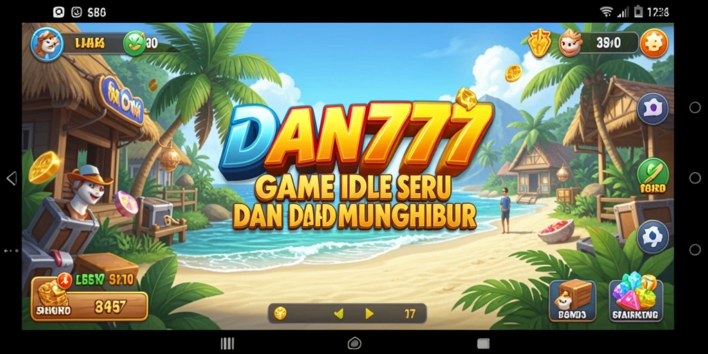 Tampilan gameplay seru di DAN777 yang menggambarkan suasana Idle.