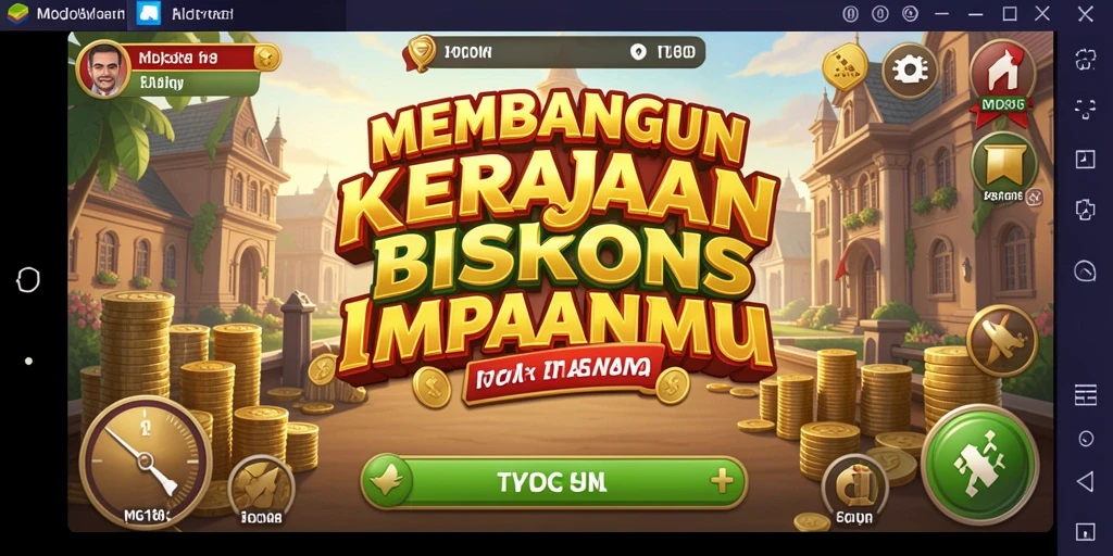 Tampilan dinamis dari gameplay Tycoon MDG188 yang menarik.