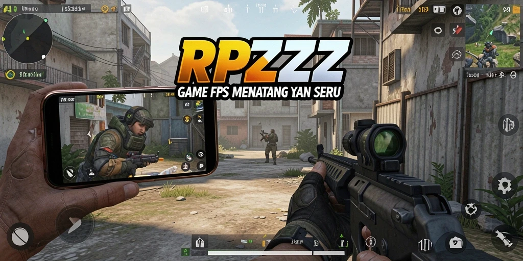 Tampilan gameplay <strong>RPZZZ</strong> yang intens dan mendebarkan.