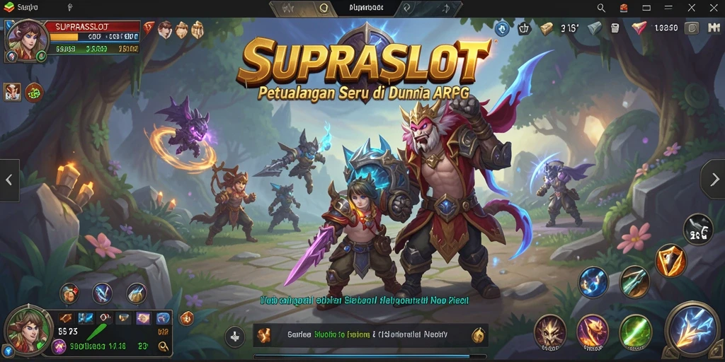 Tampilan gameplay seru dalam SUPRASLOT yang memikat dan penuh aksi.