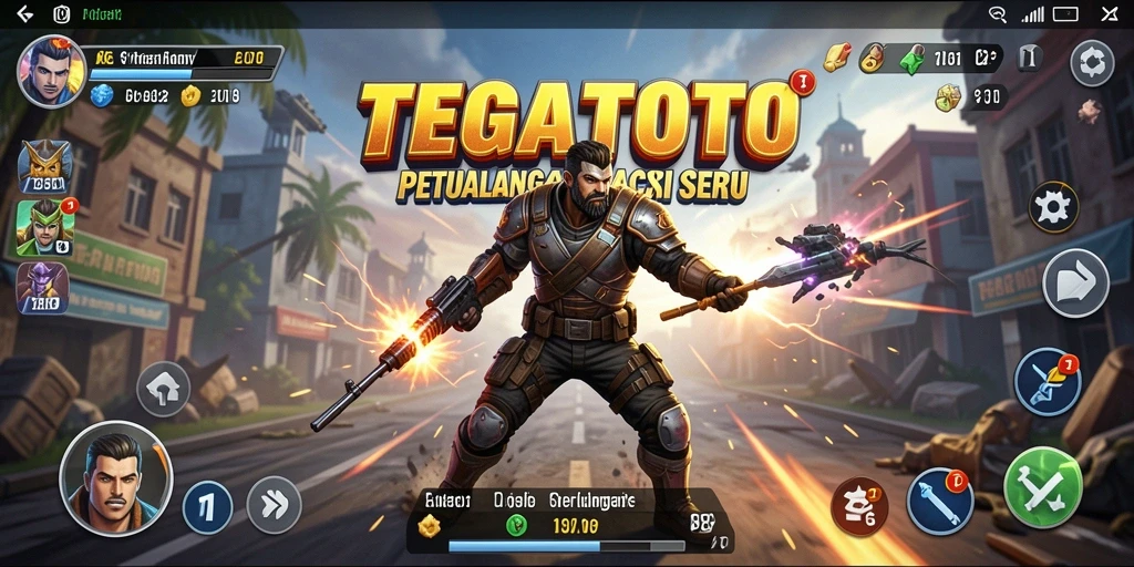Gameplay seru TEGALTOTO dengan aksi mendebarkan dan grafis menawan.