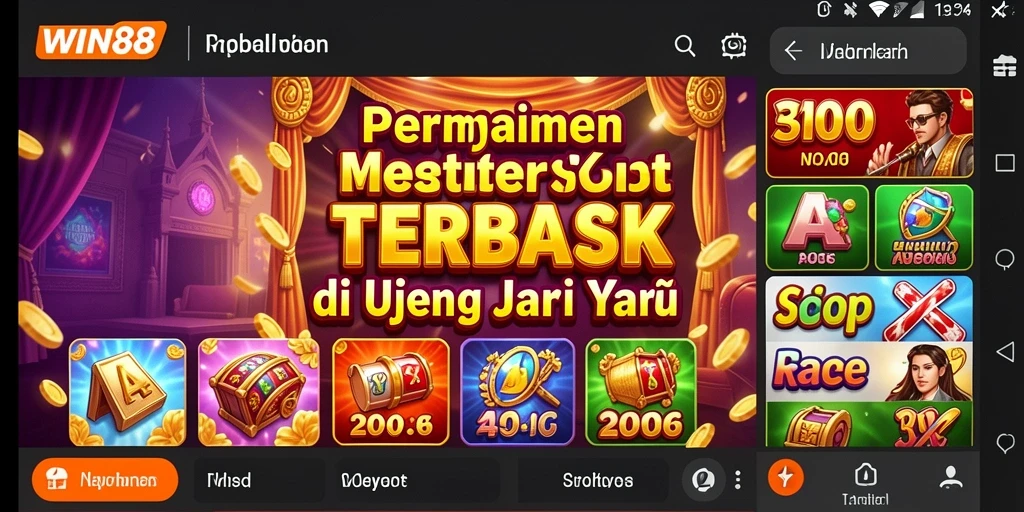 Tampilan menarik dari gameplay Slot WIN88 yang mengasyikkan.